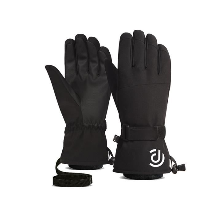 Gants de ski, gants de vélo à écran tactile pour hommes et femmes pour la  chaleur hivernale (noir)-XL - Cdiscount Prêt-à-Porter