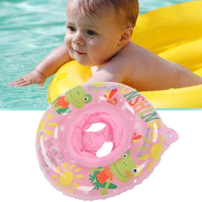 Flotteur Piscine Bébé Avec Siège Et Volant – Bouée PVC 2-6 Ans, 70x69 Cm, Motif Animé, Sécurité Renforcée