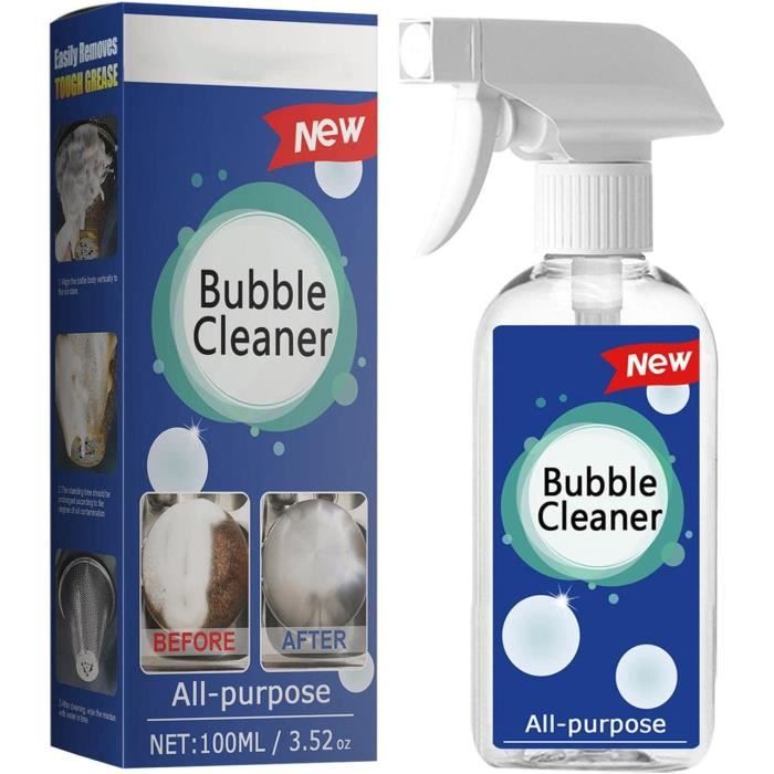Kitchen Bubble Cleaner Spray - Spray dégraissant pour Cuisine - Mousse  nettoyante Multi-usages, nettoyant Puissant, nettoyant M[43] - Cdiscount  Auto