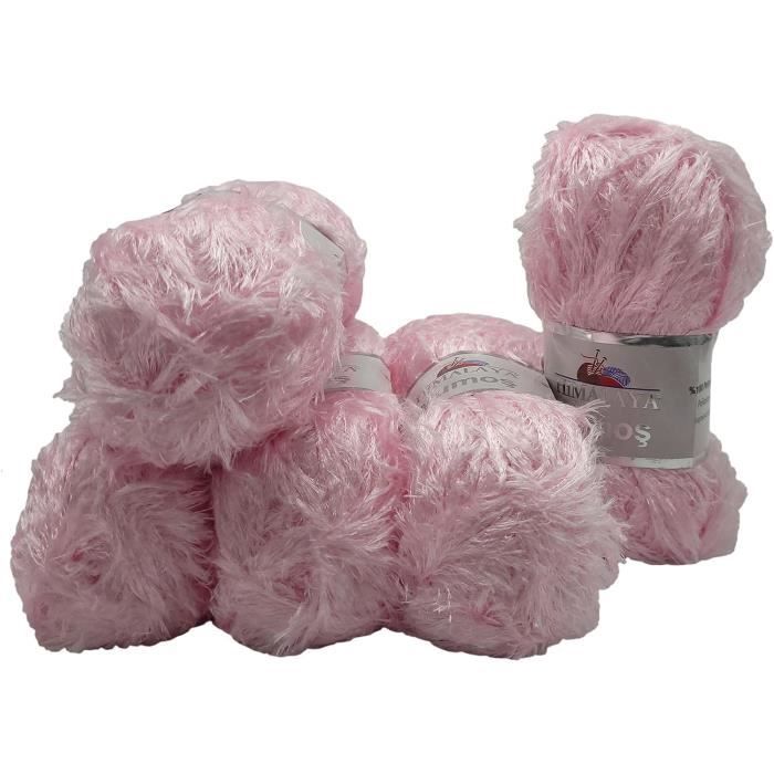 Loop Schal Fait Main – Écharpe Boucle En Brazilia à Franges – Polyester Multicolore – Tendance Et Confort