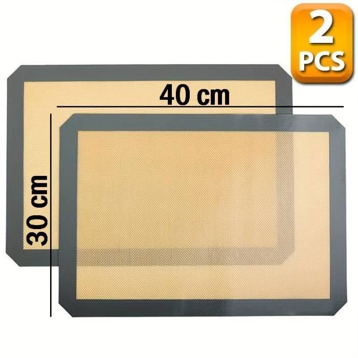6 Tapis Protection Cuisinière Gaz Téflon - 27x27cm, Antiadhésif, Réutilisables, Lave-vaisselle - Résiste à 263°C