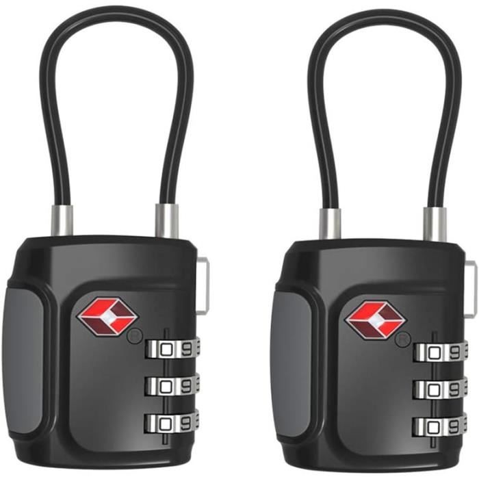 Cadenas De Sécurité à Angle Droit 90° En Acier - Noir, 5 Cm, Marque Zaplyte