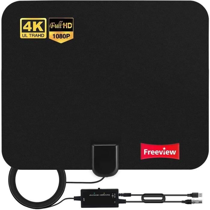 2023 Nouvelle Antenne TV Intérieur Puissante TNT HD Antenne HDTV Avec