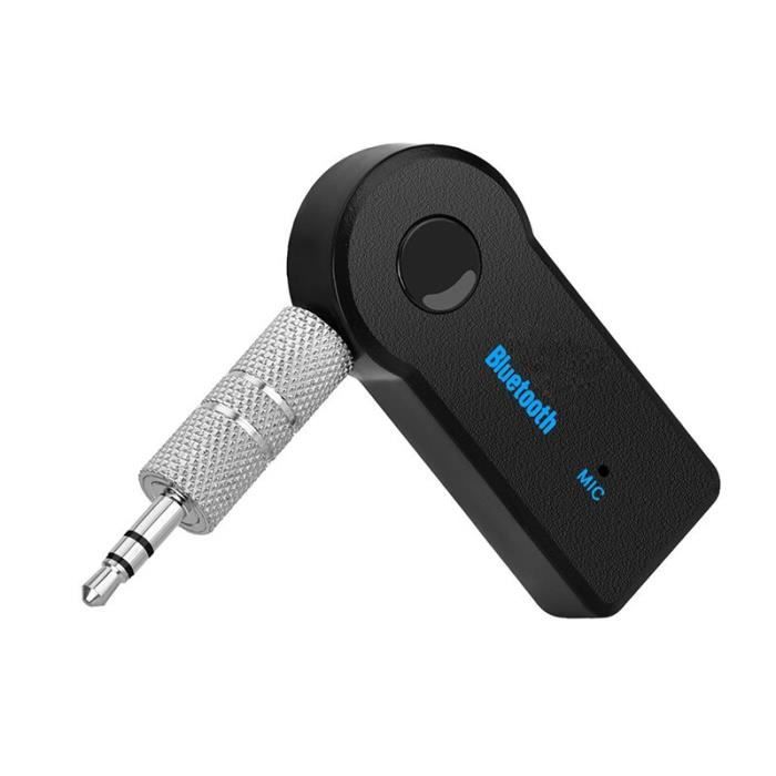 Adaptateur émetteur récepteur Bluetooth 5.0 sans fil 2 en 1, prise Jack  3.5mm pour la musique de voiture Audio Aux A2dp, [87F61B6] - Cdiscount TV  Son Photo