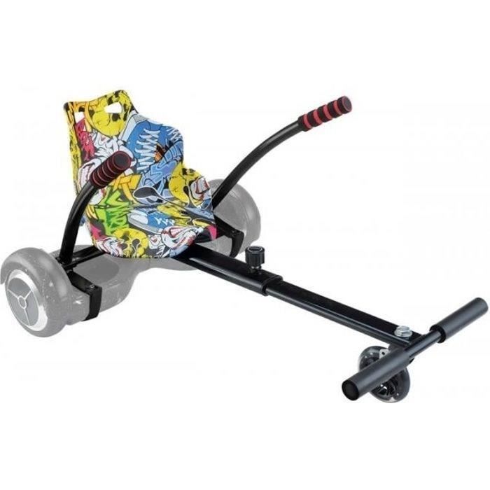 Kart Pilot pour Hoverboard - URBANGLIDE - Compatible toutes marques et taille de roue - Longueur aju