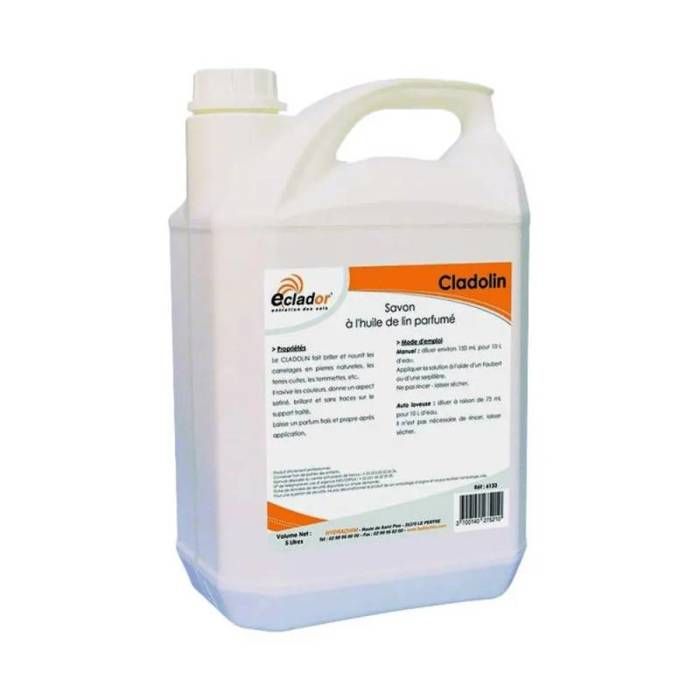 ECLADOR - Nettoyant sol à lhuile de lin - 5L
