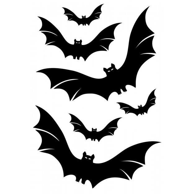 24 Stickers Chauves-souris 3D LED Pour Halloween – Effet Réaliste, Amovibles, Pour Fenêtres Et Murs