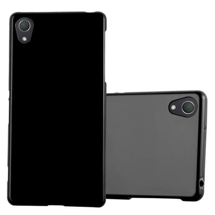 Cadorabo - TPU Hard Cover per > Sony Xperia Z1 < - Case Cover Involucro