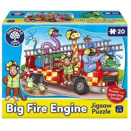 Big Fire Engine - Puzzle - ORCHARD - 20 p