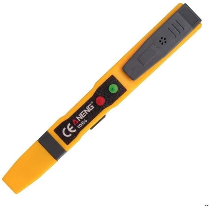 Peak Tech P 1030 Détecteur De Tension Sans Contact Avec LED - 50-1000V AC Testeur Électrique Sonore Et Visuel
