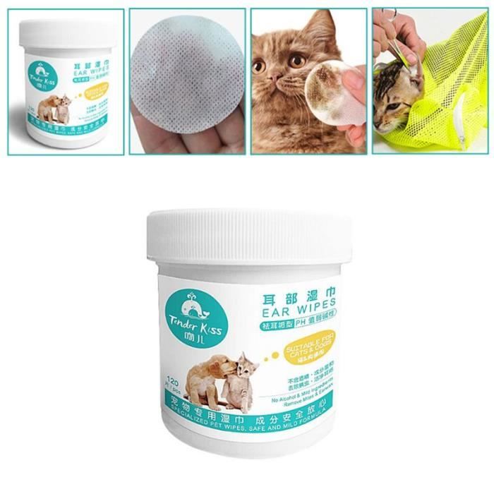 1 Pieces Can Toilettage Lingettes Pour Animaux De Compagnie Oreille Lingettes Speciales Chat Chien Earwax Propre Humide Papier Achat Vente Lingettes Bebe Cdiscount