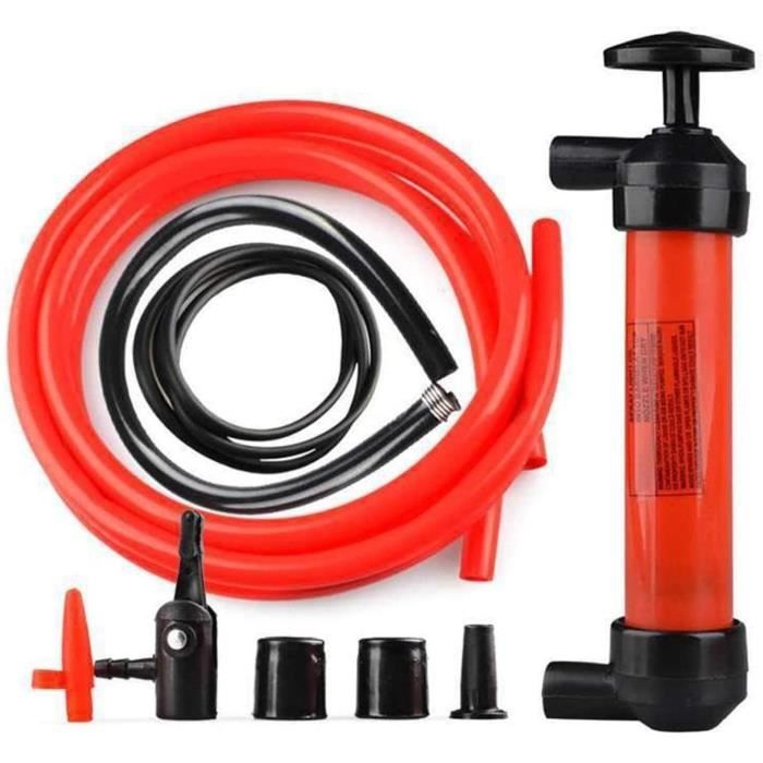 Pompe à Seringue Fluide Aspiration Manuelle Vide Transfert de Carburant de Voiture TANOU 1 Pcs 200Cc Extracteur de Fluide 
