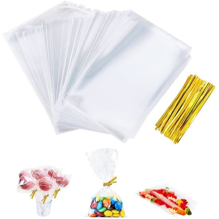 Pack De 100 Petits Sachets Plastiques Refermables 8X12Cm - Sac