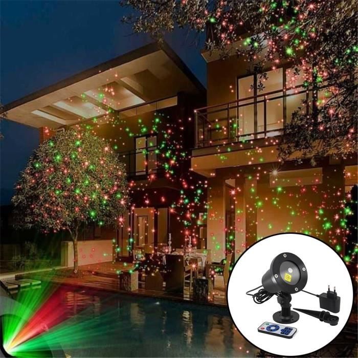 Projecteur Laser de noël, ciel étoilé, lumière, effet de scène, pour intérieur et extérieur