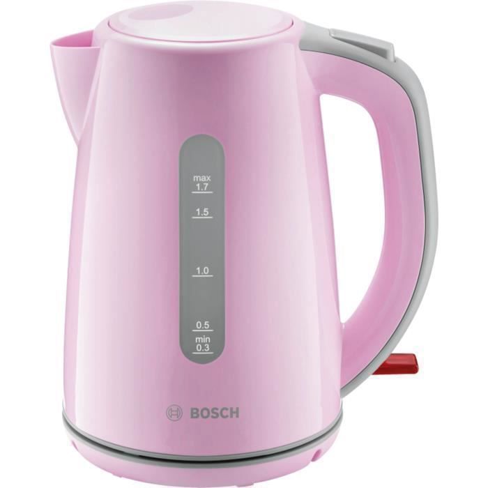 Bosch Bouilloire TWK7500K bouilloire 1,7 L Gris, Rose 2200 W