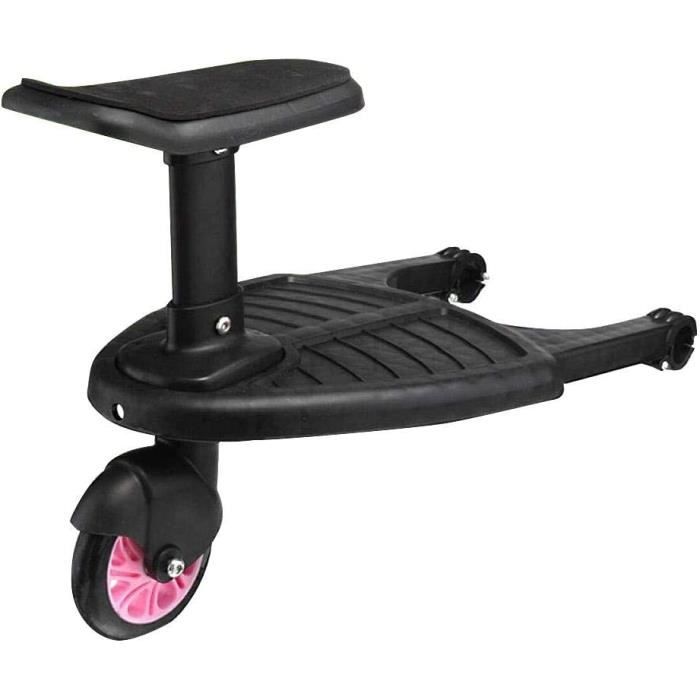 Plateau/Pédale Pour Poussette - Siège Auxiliaire Enfant Bleu - Pour Transport De 2 Enfants - Fixation Universelle