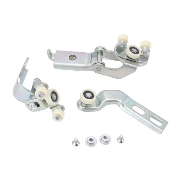 Bumdenuu Lot De 2 Roulettes Pour Porte Coulissante à Rouleau, Poulie De Fenêtre D'armoire Haute Résistance, Piste De Porte Coulissante Silencieuse, Parfaite Pour Porte De Bricolage