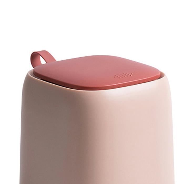 UWEREBFM Petite Poubelle De Bureau Avec Couvercle à Pression