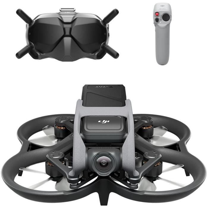 Résistant à la poussière et aux rayures DJI FPV Capuchon de protection de l'objectif Offre une protection complète lors du transport du drone. Protection de la caméra pour le drone DJI FPV 