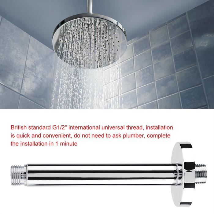 Pommeau De Douche Bateau GATE14 - Acier Inoxydable, Économie D'Eau, Lévier De Contrôle