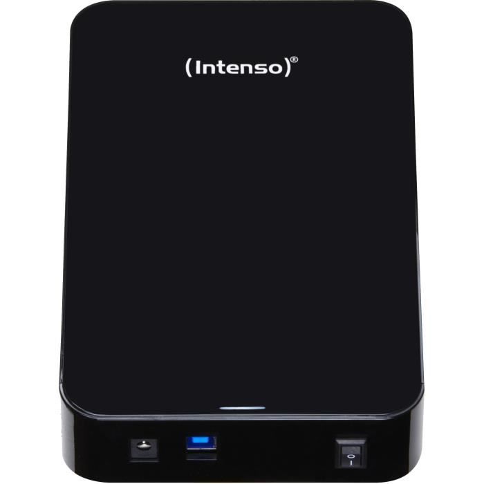 Disque dur externe bureau – INTENSO – 35 – 4 To – Noir