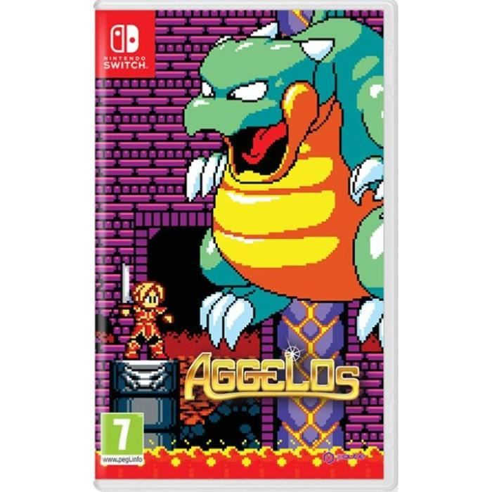 Just For Games Jeu - Aggelos - Nintendo Switch - Action - Rpg D'Action Envoûtant