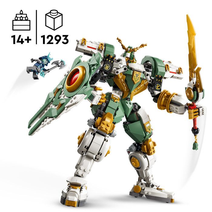 LEGO Ninjago 15e Anniversaire : le Robot Titan de Lloyd 71860 - vue 9