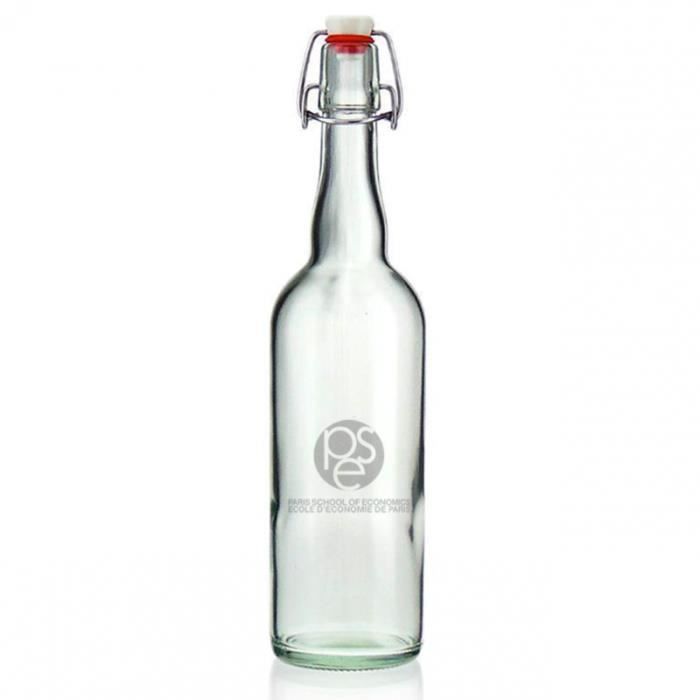 Bouteille en verre 75cl type Limonade Bouteille limonade à personnaliser avec Texte/Logo