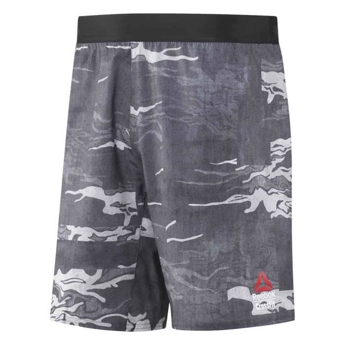 Pantalon court homme Reebok Crossfit Cf Speed Camo Noir Tissu leger Noir Cdiscount Pret a Porter