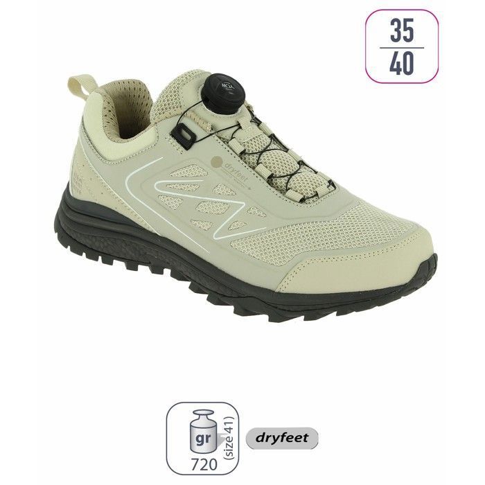 Chaussures de randonnée tige basse Élémenterre Shingle - beige Chaussures de randonnée tige basse Élémenterre Shingle - beige