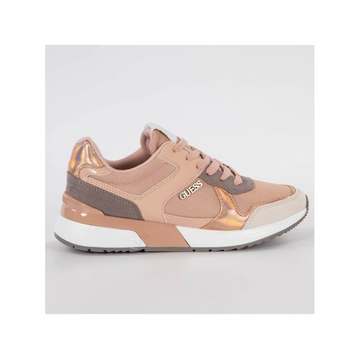 Guess Basket Guess Femme Nude Rose cuir
