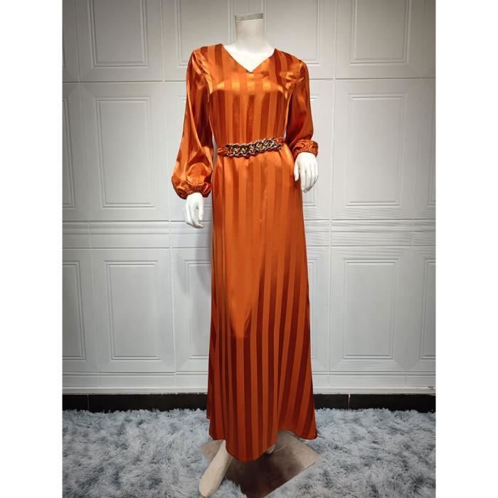 Combinaison De Danse Liturgique Pour Femmes - Design Métallique Et Bloc Coloré - Manches Longues, Jupe Asymétrique - Taille S à 3XL - 11