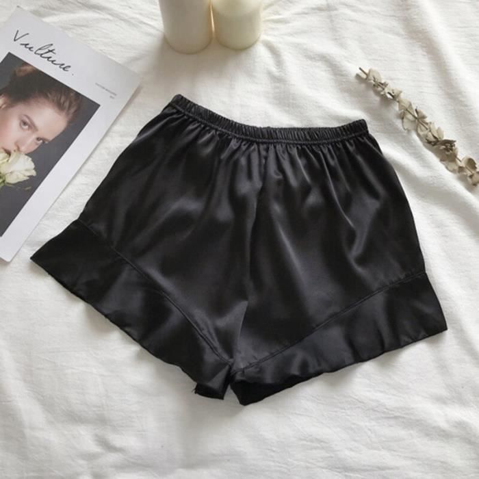 Short Bloomer Lolita à Volants Pour Femme - Style Y2K, Dentelle, Taille Élastique, Pour Sortie Décontractée