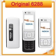 Téléphone mobile - NOKIA - 6288 - Coulissant - Blanc - 2 mégapixels avec Flash