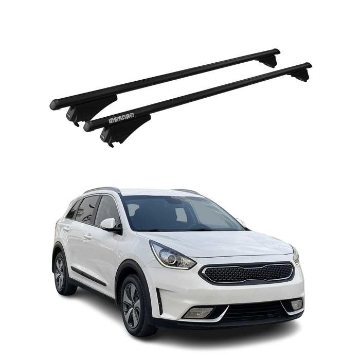 Barres De Toit Transversales Pour KIA Niro 2016 Et Plus - Marque TURTLE - Neuf