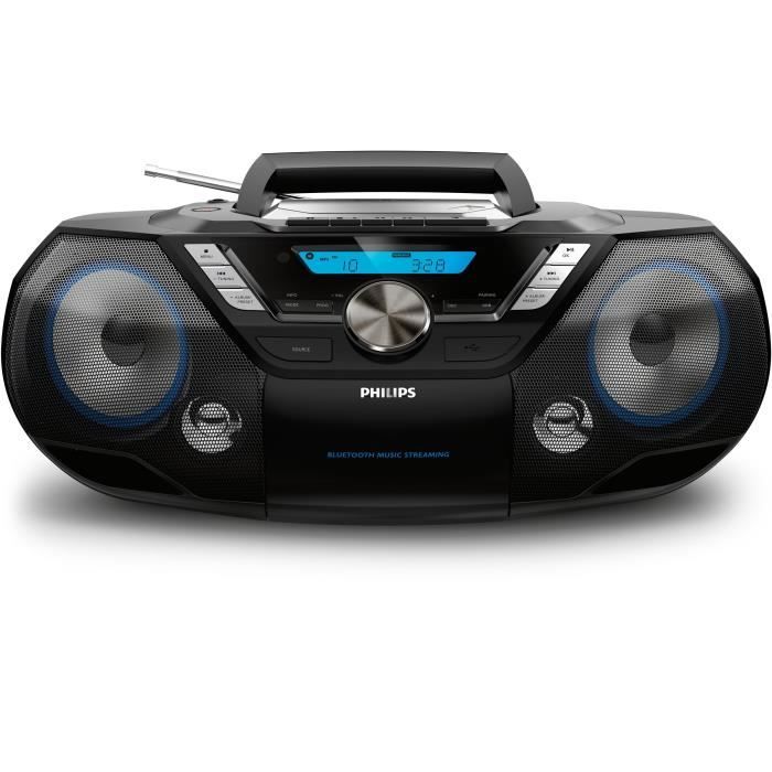 Philips AZB 798 T Radio-Radio-réveil Lecteur CD MP3 Port USB