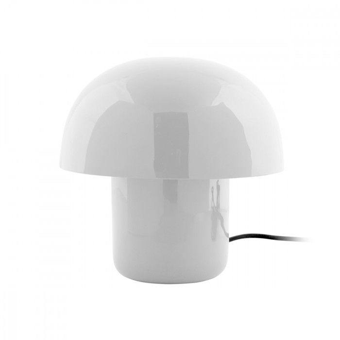 Lampe à poser Fat Mushroom H20cm - Present Time - Blanc - Lampe à poser Fat Mushroom H20cm - Present Time - Blanc -