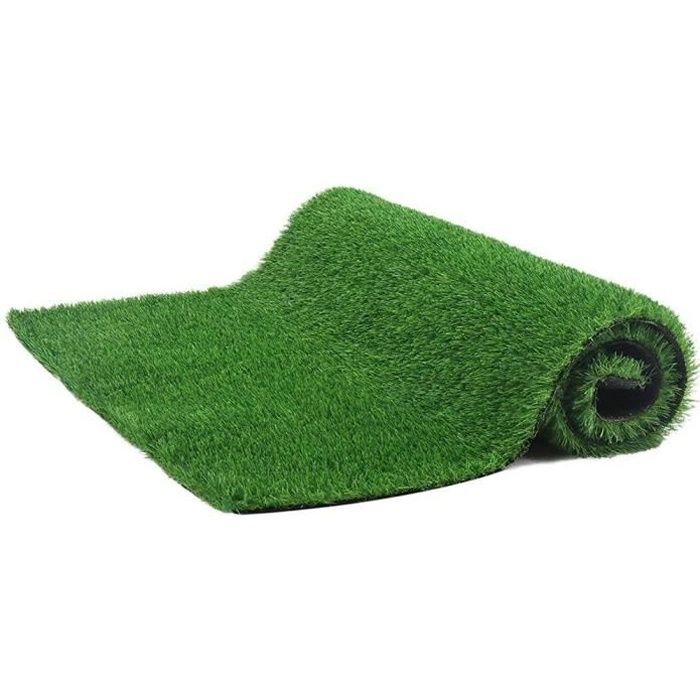 Qqmora décoration de pelouse Tapis de gazon artificiel tapis de formation tapis de gazon synthétique jardin piece 1 * mère