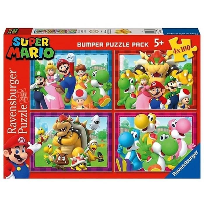 Puzzle Super Mario – Mario Party Let's-a-go ! – 100 pièces