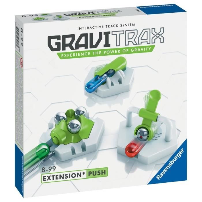 GraviTrax - Extension Push - Ravensburger - Marteau, Tiptube