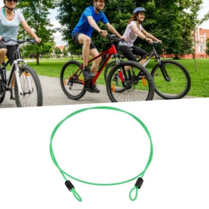 Câble Antivol Pour Vélo Bell - 6' Avec Clé Lumineuse Et Noyau En Acier