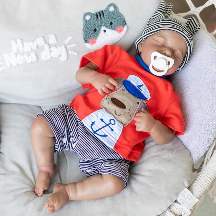 Nouveau Produit Fini De 19 Pouces Peint Poupée De Bébé Régénérée Miley