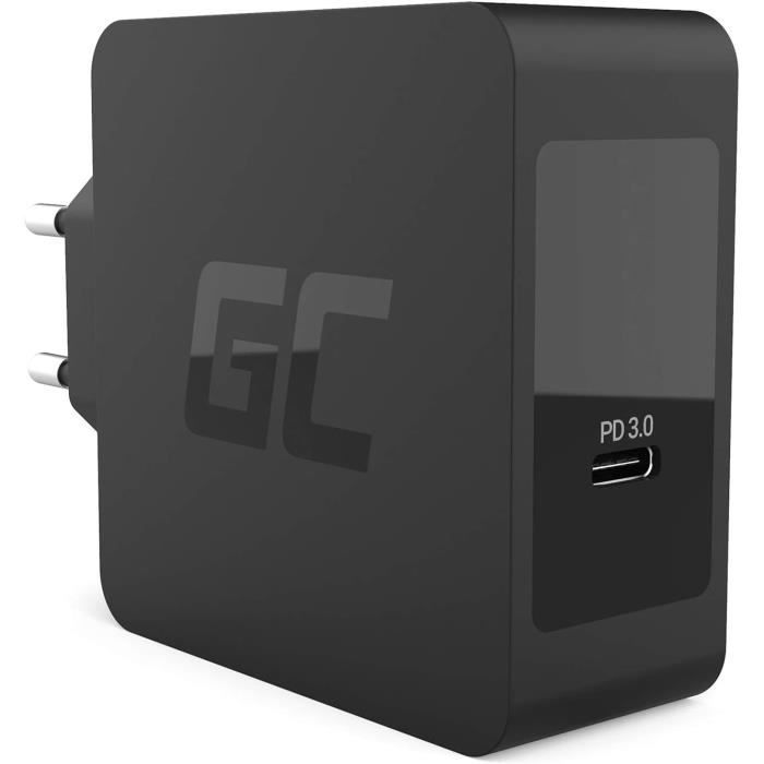 Chargeur USB C,Chargeur GaN35 W avec 60W Type C 1M Câble de Charge