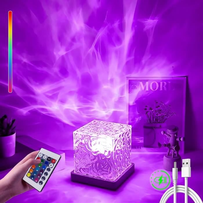 Aurore Projecteur Ciel Etoile, Vague Océanique Projecteur Galaxie, Lampe Projecteur Aurore