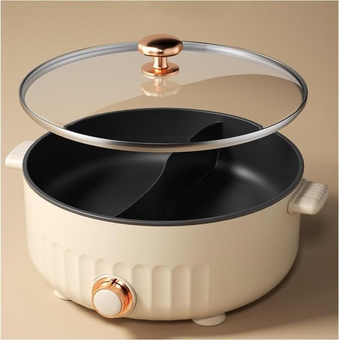 Appareil A Fondue, Multi-Fonctions Appareil Fondue Chinoise Electrique Appareil A Fondue, Multi-Fonctions Appareil Fondue Chinoise Electrique