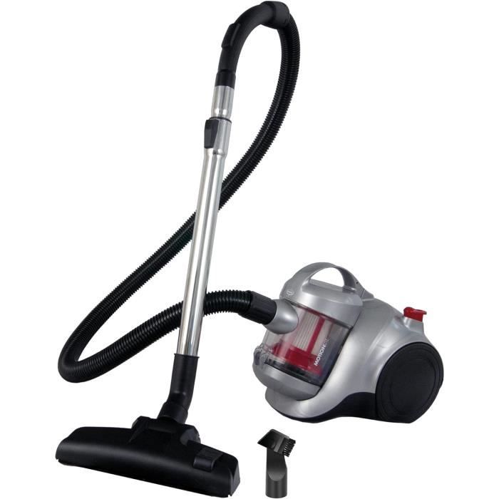 Aspirateur Cylindrique Sans Sac 2000W, 1.8L, Multifonction Filaire Compact pour Sols, Carrelage Aspirateur Cylindrique Sans Sac 2000W, 1.8L, Multifonction Filaire Compact pour Sols, Carrelage