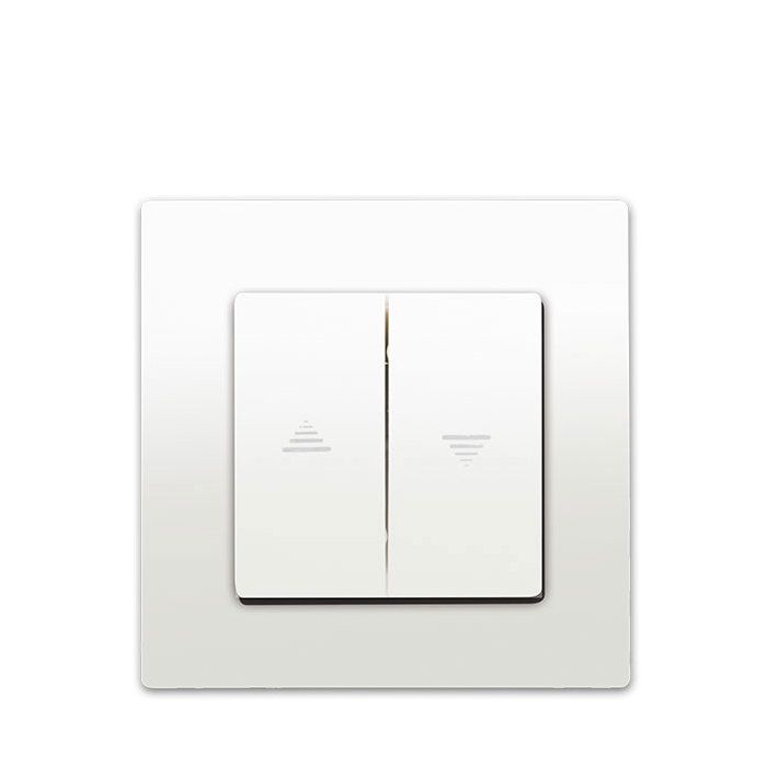 Interrupteur Volet Roulant Delta Viva + Plaque