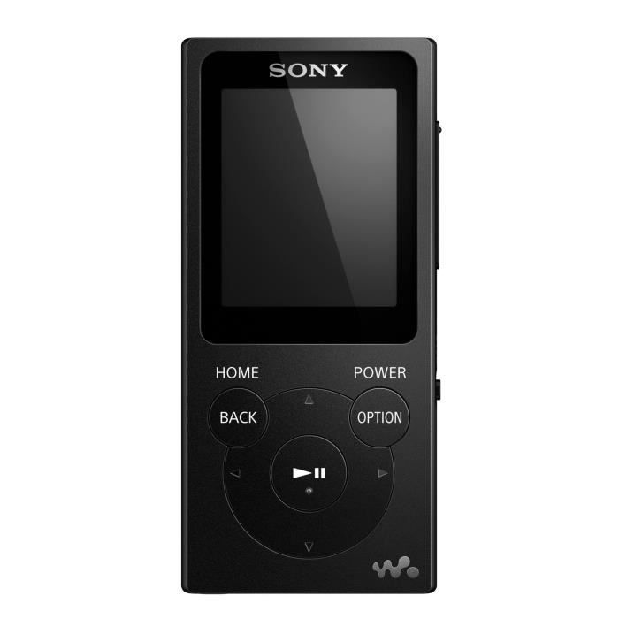 Lecteur MP3 Portable Sony NWE394B.CEW - 8 Go - Noir - USB 2.0 - Garantie 1 an