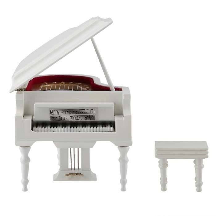 ESTINK Modèle De Piano De Maison De Poupée Modèle De Piano Pour Maison