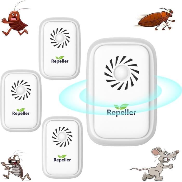Répulsif Contre Souris Rats Et Rongeurs à Ultrason Fonctionne Sur Piles